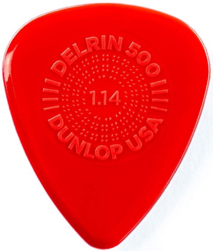 Hrúbka kocky Dunlop Delrin 500 Prime Grip 1,14