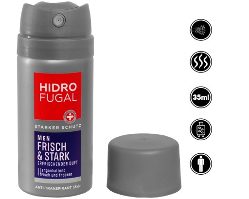 ANTIPERSPIRANT HIDROFUGAL MEN FRESH & STRONG 35ml