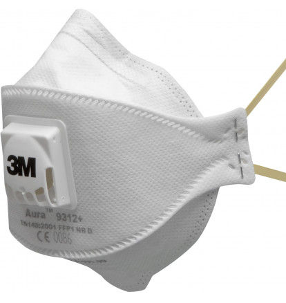 Polomaska 3M Aura 9312+ FFP1 s ventilom LANG B