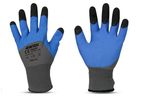 PRACOVNÉ RUKAVICE Hrubé latexové rukavice DOUBLE LATEX XL-10