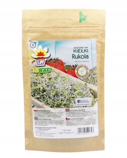 SEMIENKA ARUKOLY NA KLÍČKY 100g RAŠELINA KLÍČ