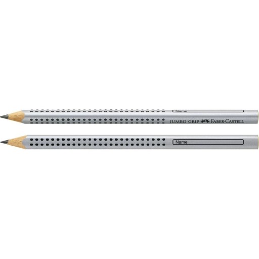 Ceruzka Faber Castell 2B Jumbo Grip Silver