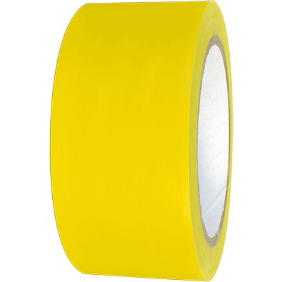 VÝSTRAHA ŽLTÁ značkovacia PÁSKA 50mm 33m pre samolepiace čiary BOZP