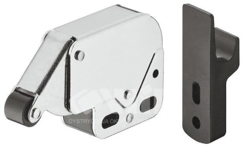 NÁBYTOK HAFELE ZÁPADKA MINI ZÁPADKA PUSH LOCK, ČIERNA