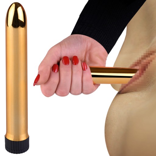 KLASICKÝ VIBRÁTOR pre sexuálnu penetráciu mačičky a zadku