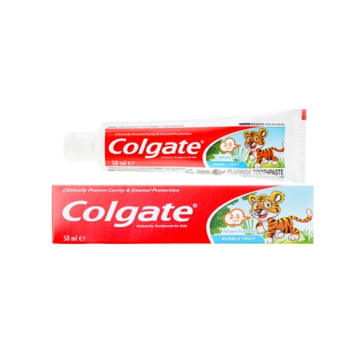 Zubná pasta Colgate pre deti s tigrom, 2-5 rokov, 50ml