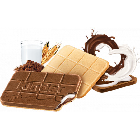 KINDER CARDS čokoládové oblátky 128g Z NEMECKA