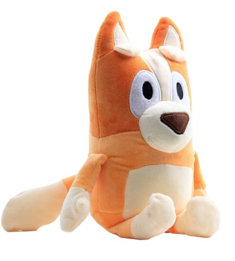 Plyšový maskot Bingo plyšový medvedík s prísavkou 28cm