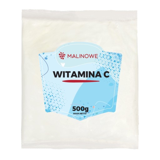 VITAMÍN C PRÁŠKOVÝ 500g KYSELINA L-ASCORBOVÁ