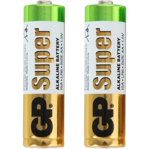 GP Super Alkaline LR06 AA 1,5V batérie 2 ks.