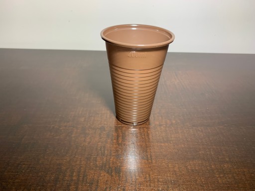 MUG cup hrnčeky hrnčeky 200 ml hnedé 100 ks