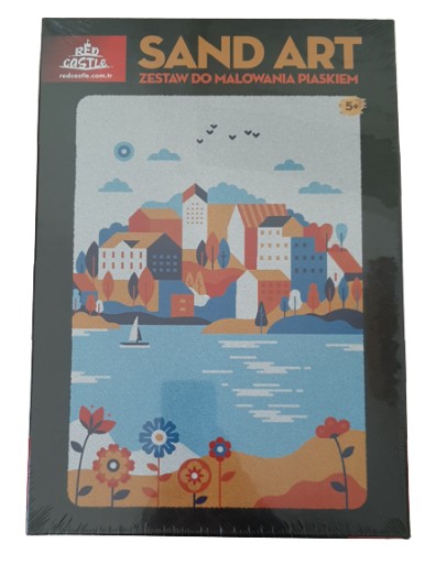 SADA MALOVANIA PIESKOM RED HRAD UMELECKÝ PIESOK