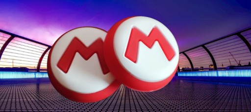 ERASER OVERLAYS PS4 PS5 XBOX ONE SERIES MARIO podložka