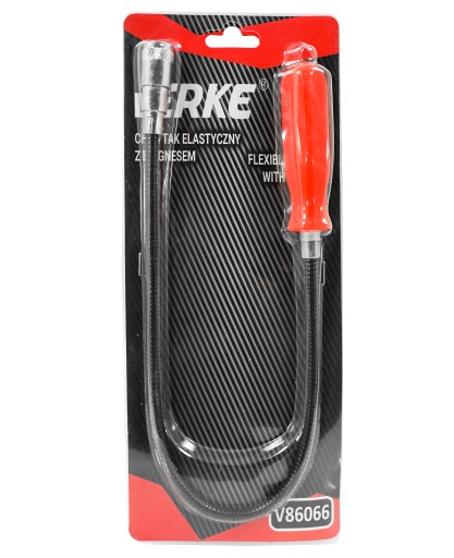 FLEXIBILNÝ MAGNETICKÝ UCHOVÁVAČ DO DIELNE S MAGNETOVÝM ZÁSTRČKOM + LED