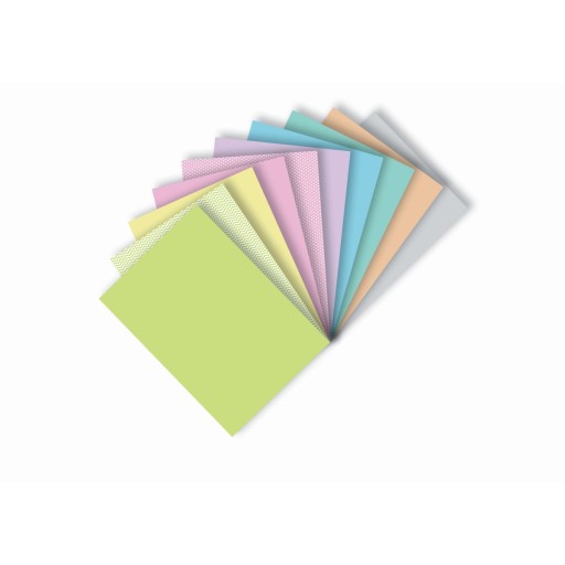 Pastelový farebný blok A5 10 listov HAPPY COLOR