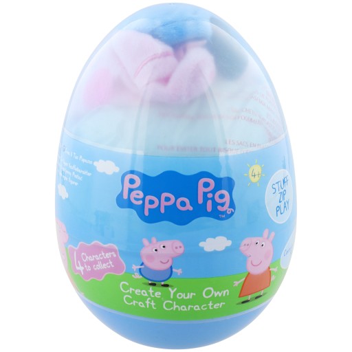 PLYŠOVÁ POSTAVKA PEPPA PIG UROBTE SA VO VAJCI PRASIACIEHO Peppa