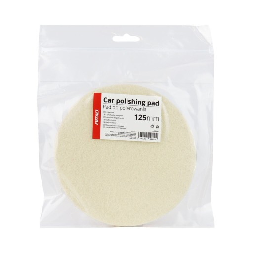 LEŠTIACA PLSTEŇ, PLSTENÝ DISK SO VELCRO 125MM X 10MM