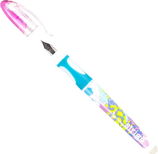 STRIGO Stierateľné pero s hrotom - dizajn pre dievča + 2x náplne