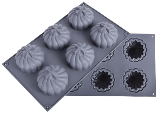 Silikónová forma na sušienky a 3D monoporcie - kvapka pusinky
