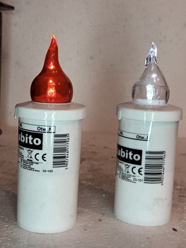 LED vložka do sviečok Subito S 6 15,7 cm