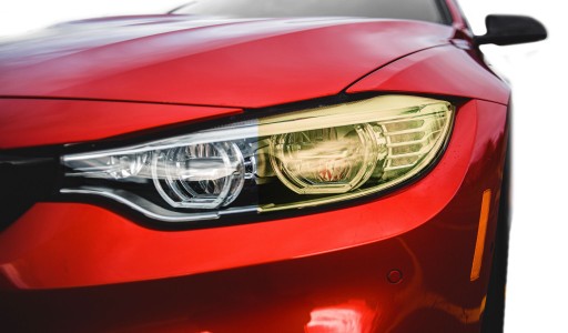 Tuning Samolepka Žltá fólia na autolampy 30cm