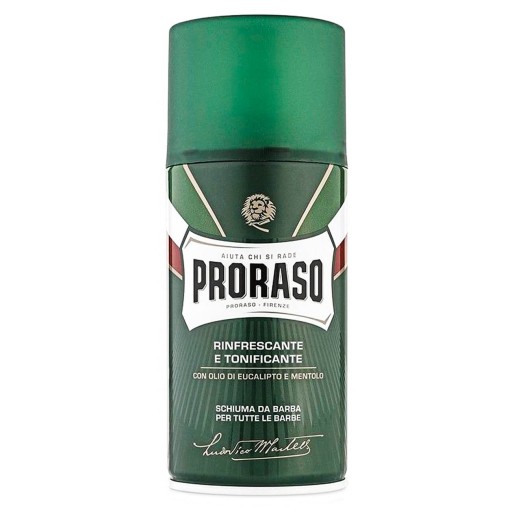 Proraso pena na holenie zelená linka 300 ml