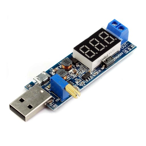 USB buck-boost prevodník XY-UP na 1,5V-24V 3W