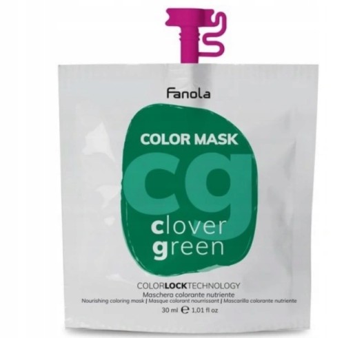 FANOLA FAREBNÁ MASKA ZELENÁ 30ml ZELENÁ