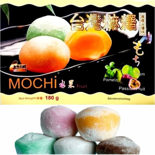 Mochi ovocné ryžové koláčiky 180g AWON
