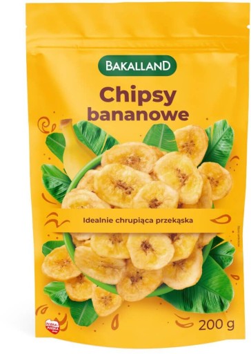 Banánové lupienky Bakalland 200 g