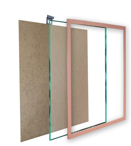 Diplomový fotorámik 18x24 Italia Powder Pink