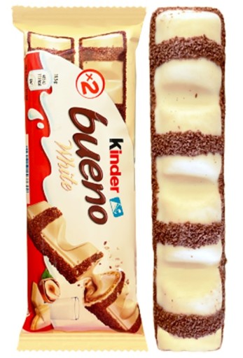 KINDER BUENO Biela tyčinka 39g