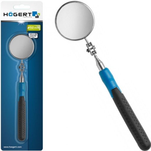 HOGERT Teleskopické inšpekčné zrkadlo 71,5 cm