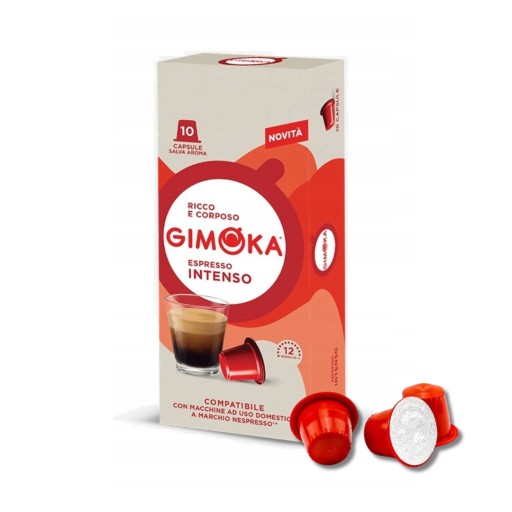 Kávové kapsuly Gimoka Intenso Nespresso 10 kapsúl