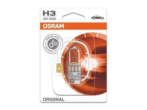 Osram ORGINÁLNA ŽIAROVKA H3 12V 55W PK22s