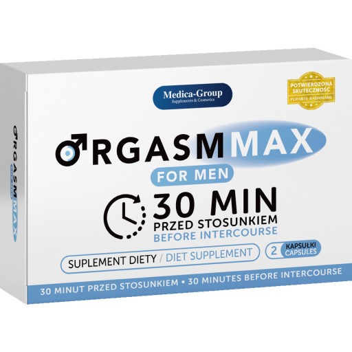 Tabletky Orgasm Max Men pre silnejšiu erekciu
