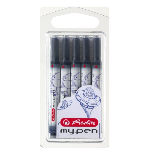 Modré plniace perá My.pen Herlitz