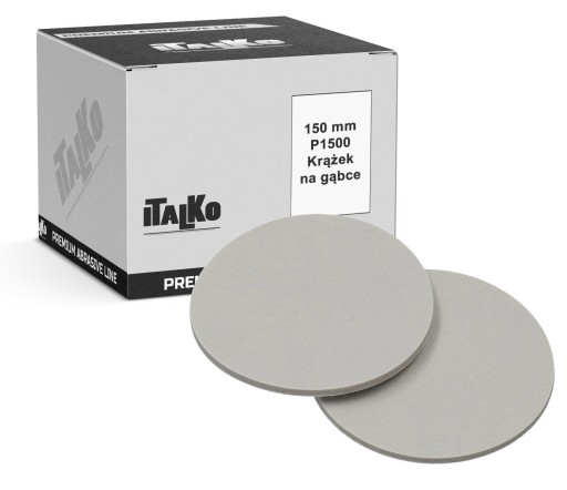 ITALKO SPONGE DISC P1500 TRIZACT ABRALON 150mm - 1 ks