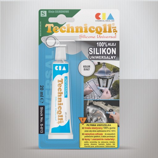 UNIVERZÁLNY SILIKÓN BIELY 20ML