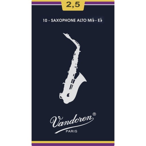 Alto saxofón jazýčkový alt 2,5 Vandoren Classic Blue SR2125 1 ks.