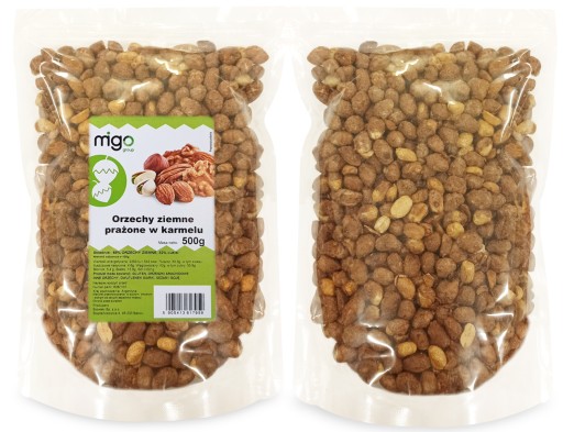ARAŠIDY V KARAMELI 500g - MIGOskupina
