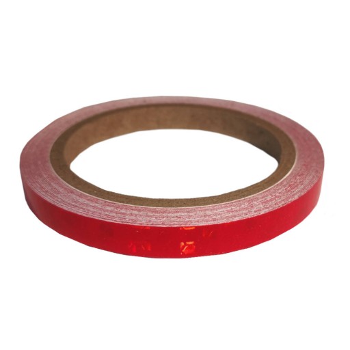 Obrysová samolepiaca výstražná páska 1cm x 8m červená