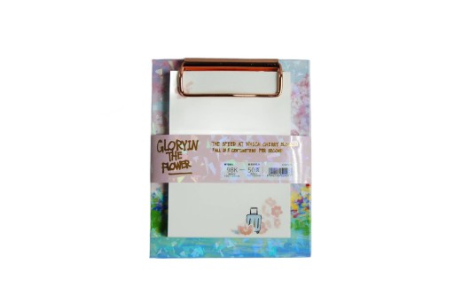Sakura Time MG mini tabuľka s klipom s 50 listami