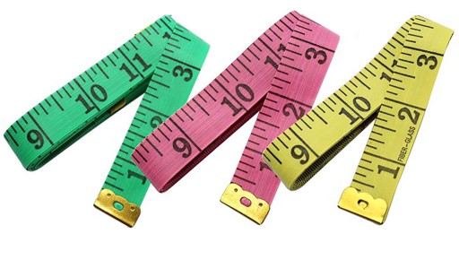 Krajčírsky meter, centimeter, krajčírsky meter, 150 cm, odolný, nezmazateľný