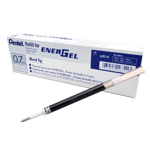 NÁHRADNÁ VLOŽKA LR7 PRE PENTEL ENERGEL BL77 BL57 0,7 MODRÁ