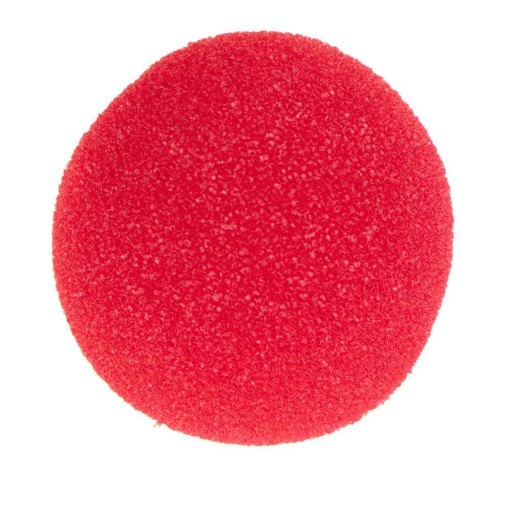 Klaunský nos KLUNOVÝ nos červený SPONGE narodeniny