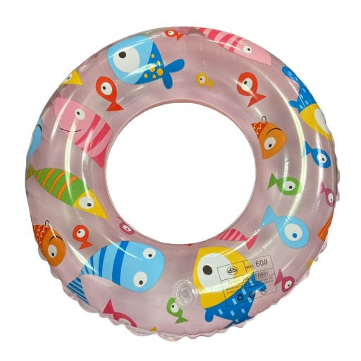 NAFUKOVACIE KOLIESKO NA BAZÉN PLÁŽ PRE DETI RYBY RYBY 60 cm MIX