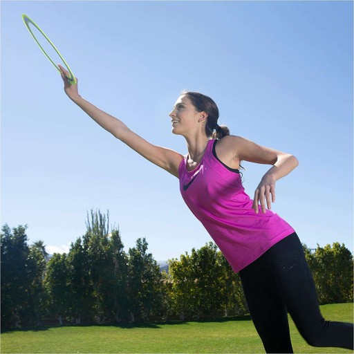 ZRUČNOSTNÁ HRA LIETAJÚCI DISK HÁDZANIE FRISBEE AEROBIE PRO BLUE
