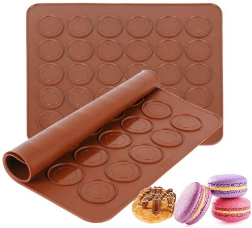 SILIKÓNOVÁ FORMA NA MAKARÓNKY, VEĽKÁ