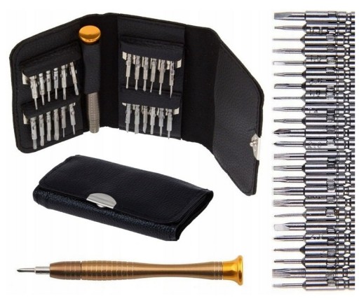 SADA PRESNÝCH SKRUTKOVAČOV 25V1 TORX ETC*CASE